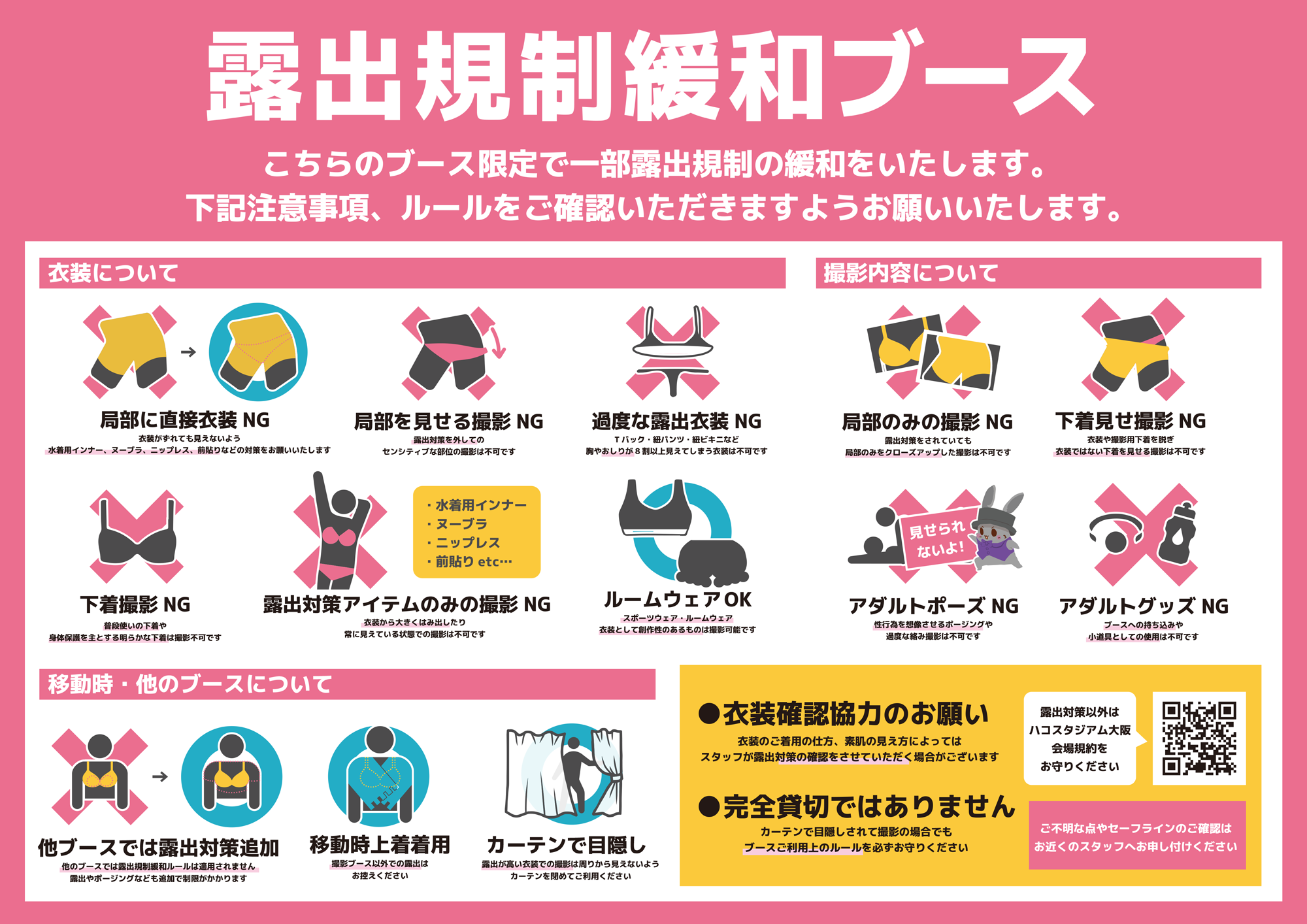 露出規制について
